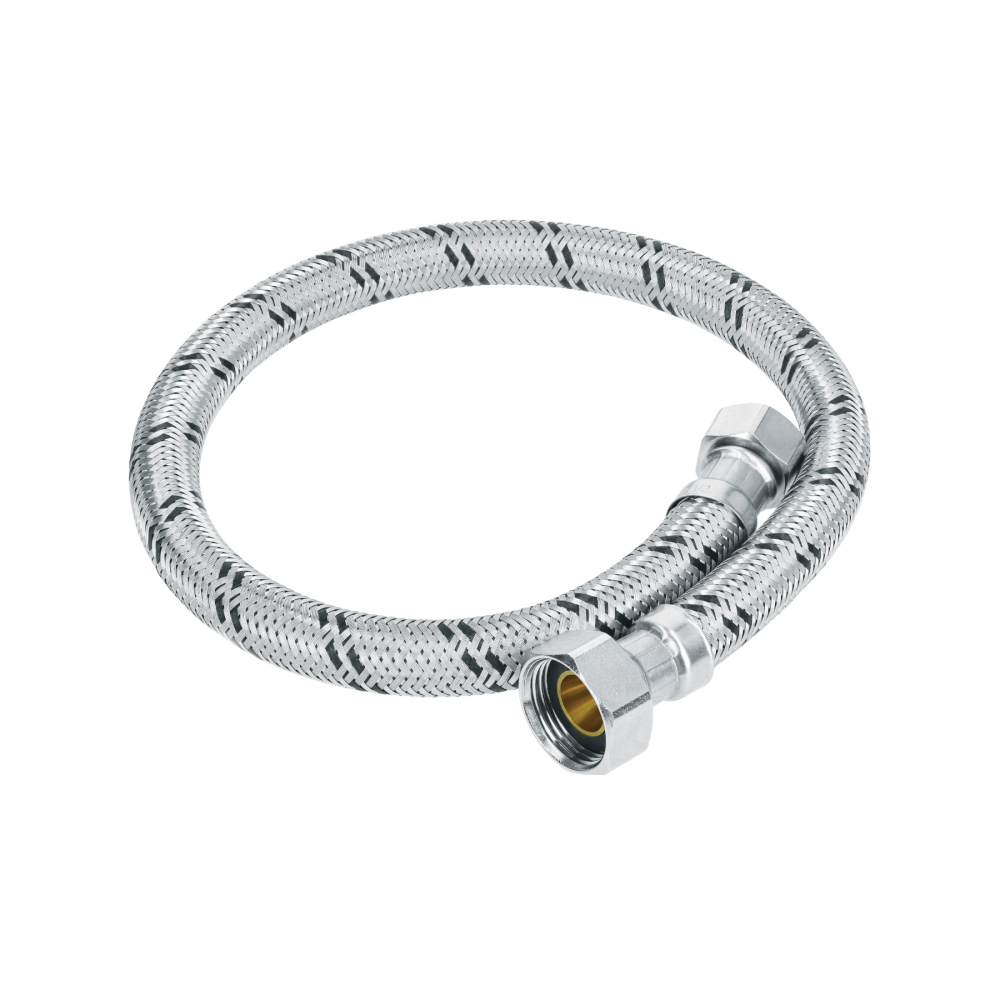 Manguera para boiler, acero inox, 1/2'x3/4', 60 cm, Foset FBO-1260X