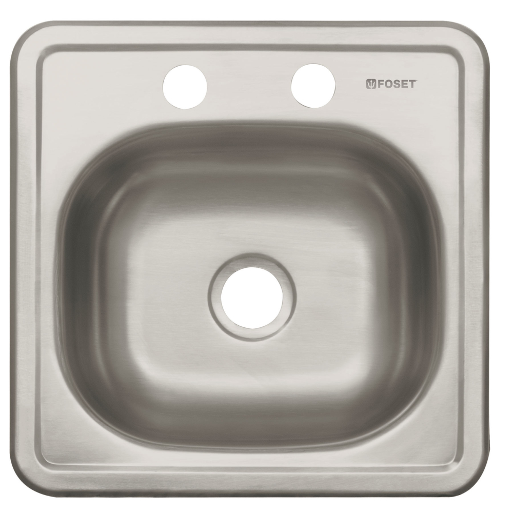 Tarja de empotrar sencilla 38x38cm, Foset Basic TA-38B