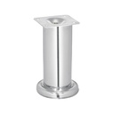 Pata para sofa y mueble, cromo, 120 mm altura, HERMEX PAMU-12