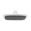 Regadera cuadrada 6', ABS, sin brazo, cromo, AERO R-511S