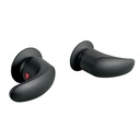Juego de manerales de palanca para regadera, negro mate,Aqua AQMR-62M