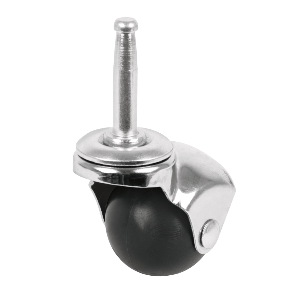 Rodaja esférica, 40 mm con espiga tipo socket, FIERO RO-40EM