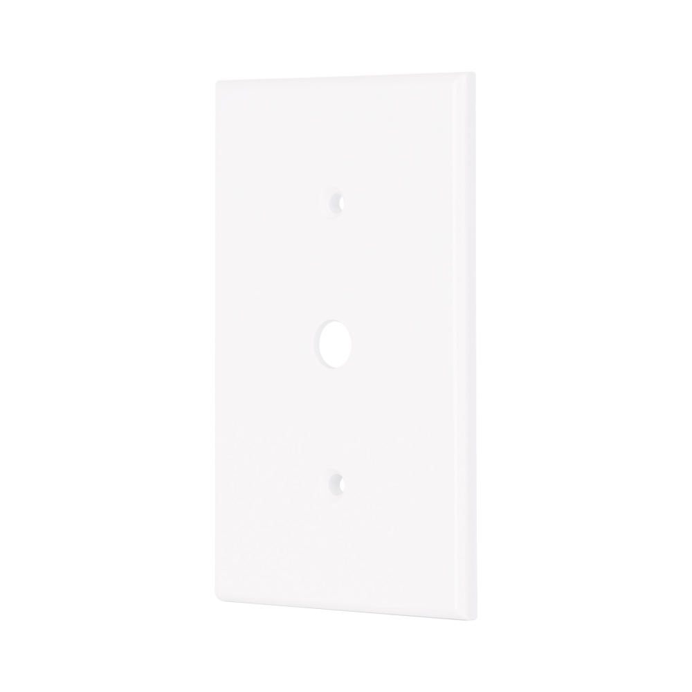 Placa de ABS para atenuador, Standard, blanco, Volteck PPDI-SB