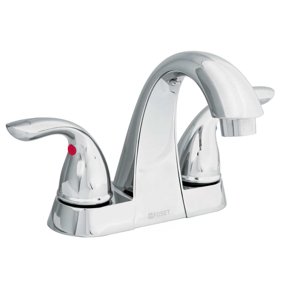Mezcladora 4' cuello alto para lavabo, Foset Aero AEM-42