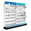 Exhibidor tipo góndola, Foset Basic/Aqua EX-BAQ-GO