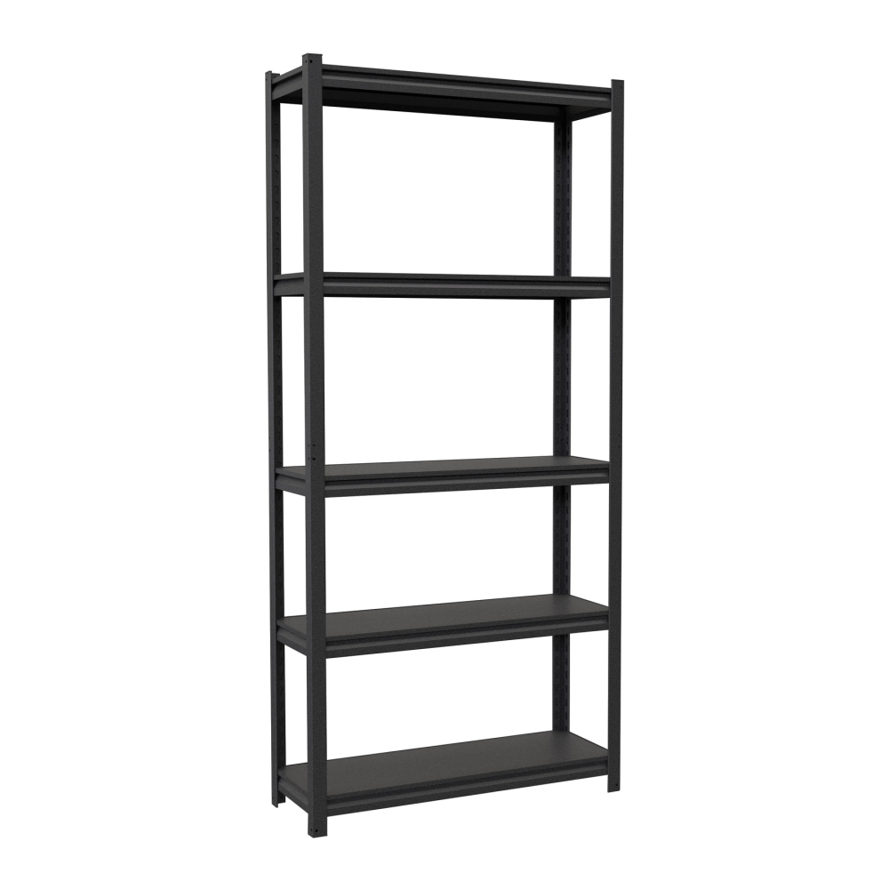 Estante metálico 5 repisas capacidad 80 Kg,180x30x85, TRUPER ESTM-530