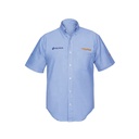 Camisa manga corta para hombre, azul, CH, Truper CAM-AZ-CS
