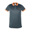 Playera polo performance para hombre, gris, EG, Truper DRY-GC-XG