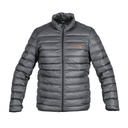 Chamarra de plumas ligera para hombre, gris, EG, TRUPER CHAM-GC-XG