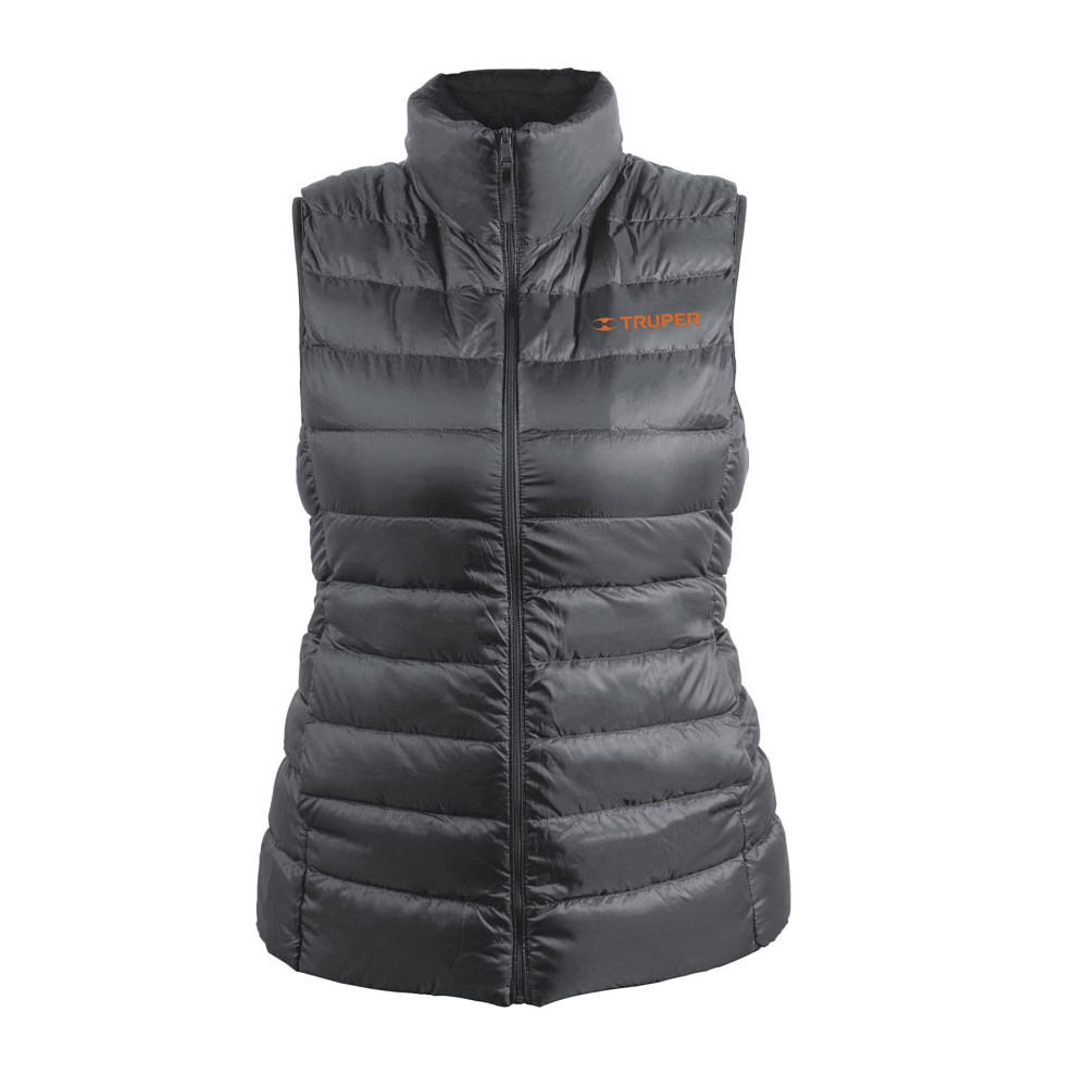 Chaleco de plumas ligero para mujer, gris, CH, TRUPER CHA-GD-C
