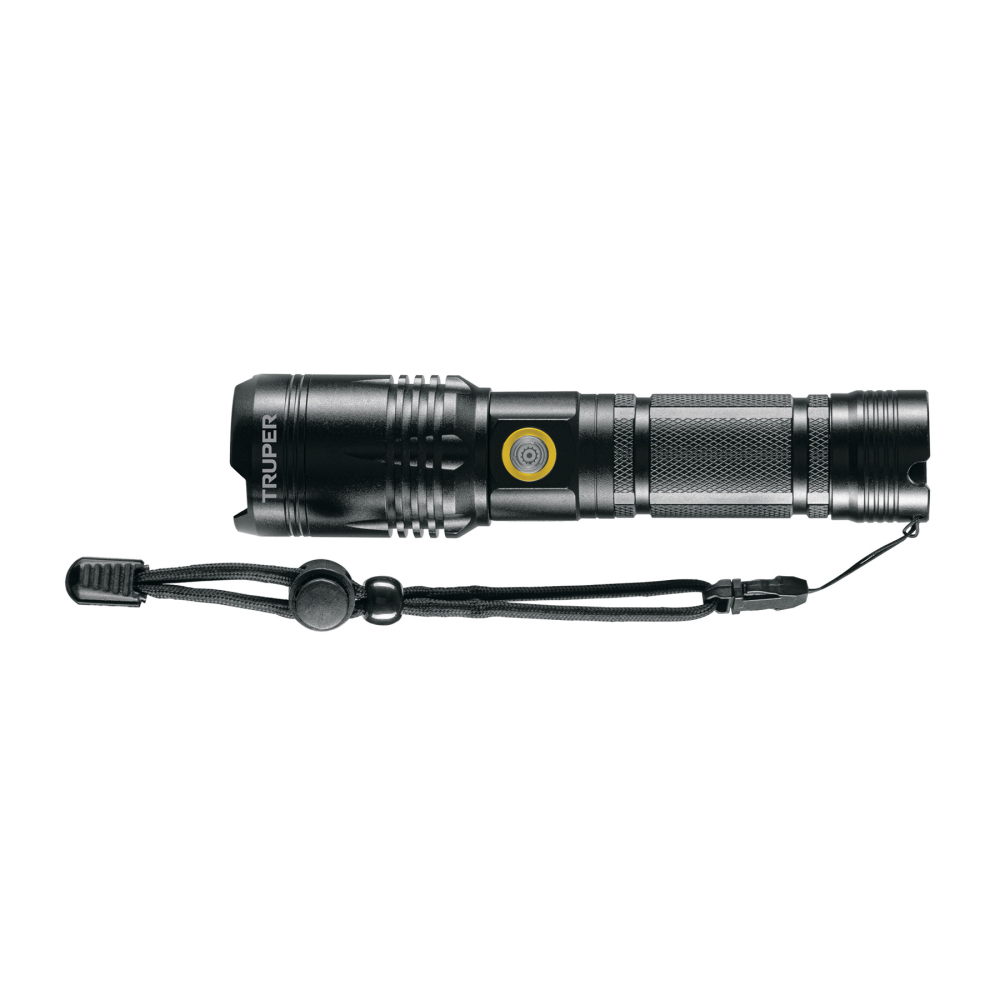 Linterna LED recargable, de aluminio, 1,200 lm, TRUPER LIRA-1200