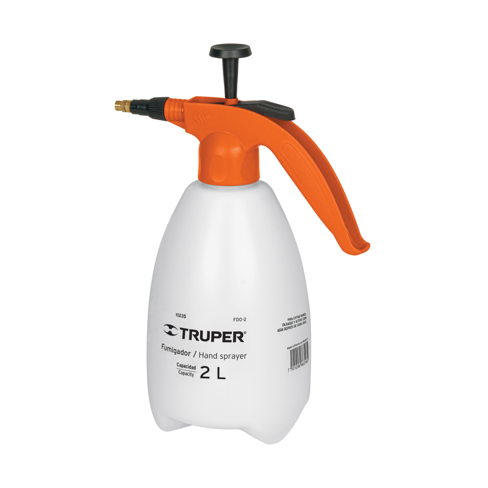 Fumigador de 2 litros doméstico, Truper FDO-2
