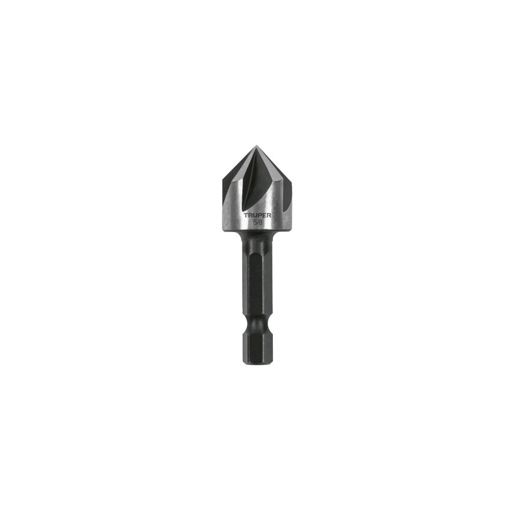 Avellanador HSS cambio rápido 5/8', Truper AV-5/8