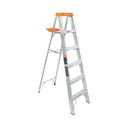 Escalera de tijera tipo ll 5 peldaños y bandeja, Truper EST-25