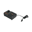 Cargador rápido de baterías de ion litio 20V, TRUPER PRO CARA-20A
