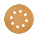 Paquete c/5 discos de lija 5' grano 400, 8 perforaciones DIRO-540