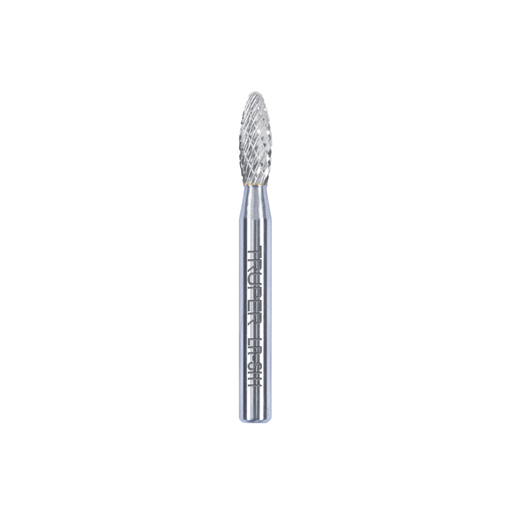 Lima rotativa punta flama, 6 mm, TRUPER LR-SH1