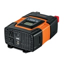 Inversor de corriente de 1200 W con puertos USB, Truper INCO-1000