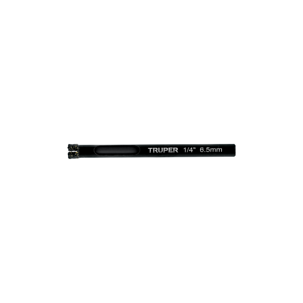 Broca diamantada 1/4' (6 mm), TRUPER BD-6