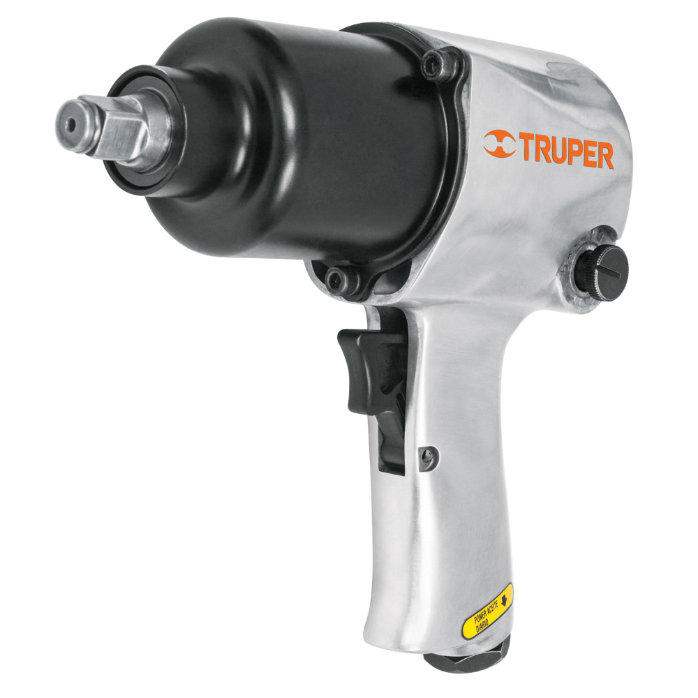 Llave (pistola) de impacto neumática 1/2', ind, TRUPER TPN-734H-2