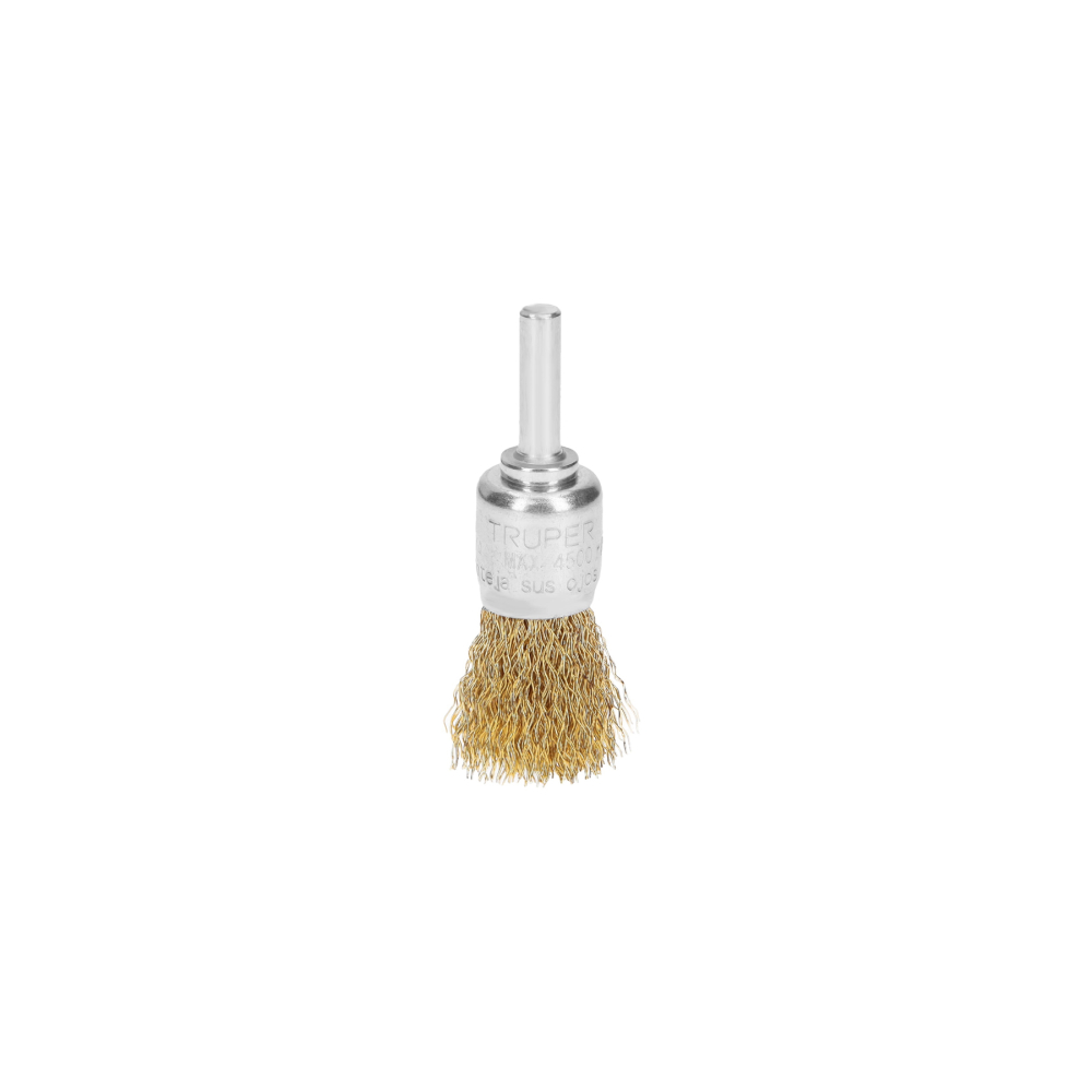 Carda de copa 3/4' alambre grueso para taladro, Truper COM-3/4