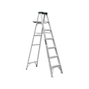 Escalera de tijera tipo III 6 escalones y bandeja, Truper EST-36