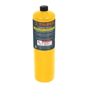 Cilindro de gas propileno de 400g, amarillo, TRUPER GAS-400N