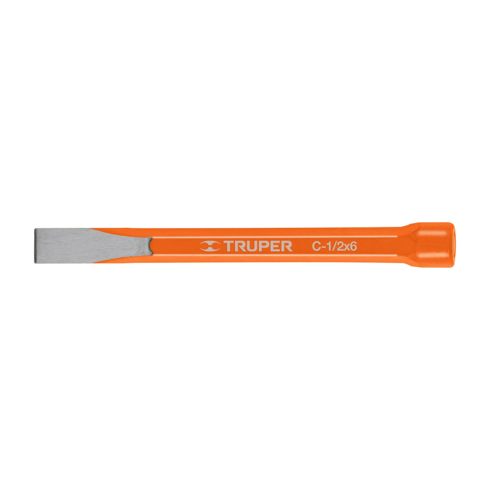 Cincel de corte frío de 1/2 X 6', Truper C-1/2X6