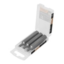 Estuche con 3 puntas bristol M6 largo 3', Truper Expert PUDE-8206
