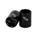 Dado de impacto de 13/16', 6 puntas, cuadro 1/2', Truper D-7426-H