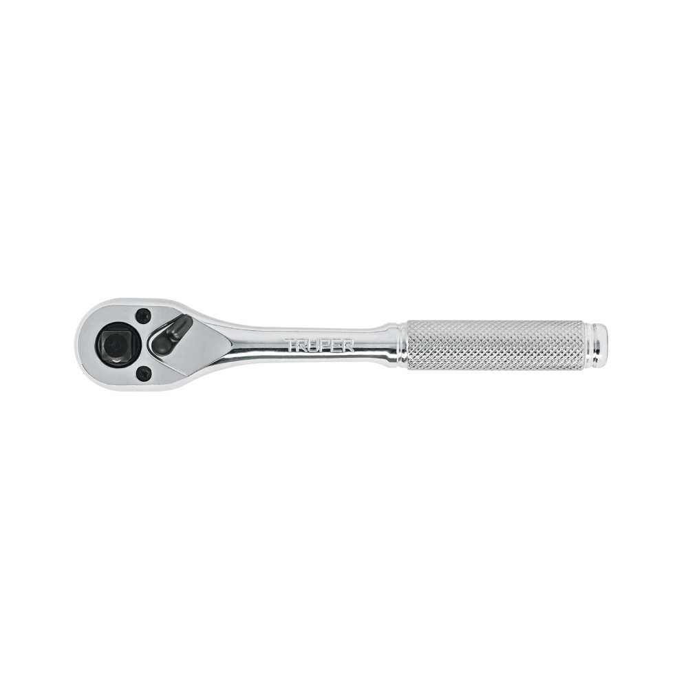 Matraca triple cuadros 1/4', 3/8' y 1/2', Truper M-1412