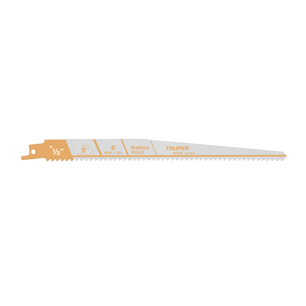 Blíster con 2 seguetas sierra sable 9' 6 DPP para madera SE-96M
