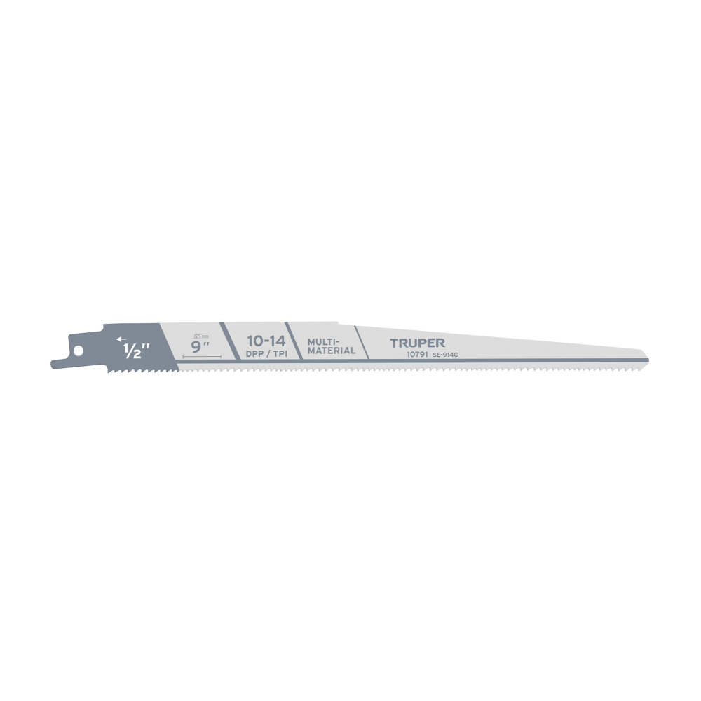 Blíster con 2 seguetas sierra sable 9' 10-14 DPP uso general SE-914G