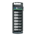 Juego de 7 dados cuadro 3/8' punta torx, Truper JPT-3/8X7T
