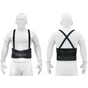 Faja lumbar con tercer cinturón, talla G, Truper FAJA-LX
