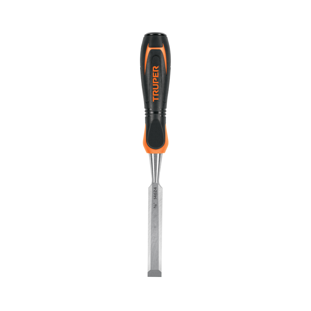 Formón 5/8' mango Comfort Grip, Truper FT-5/8