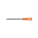 Lima triángular 7' para machete, 36 dpp, con mango, TRUPER LTR-7M