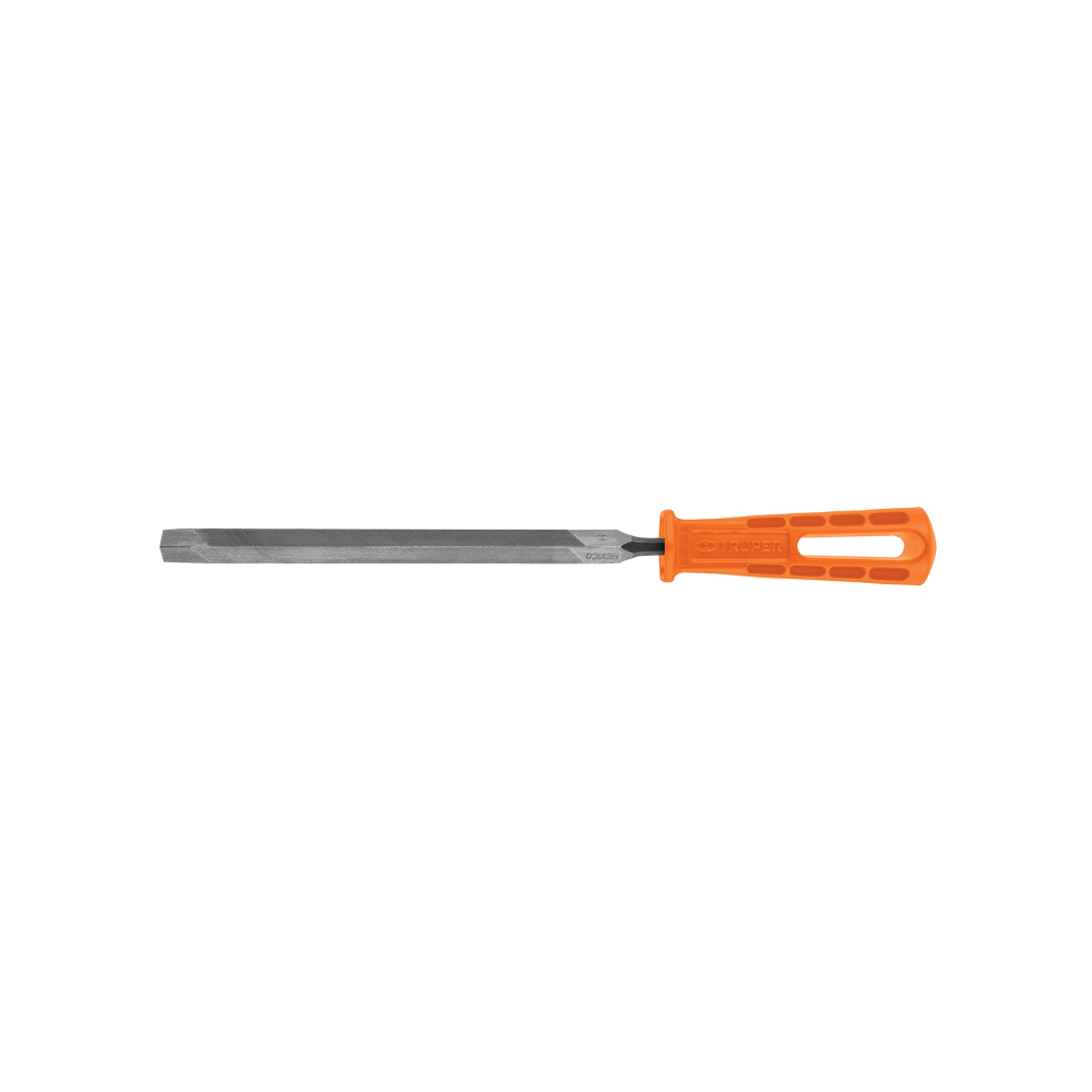 Lima triángular 8' para machete, 36 dpp, con mango, TRUPER LTR-8M