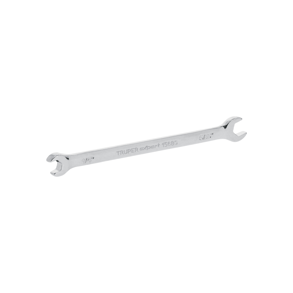 Llave española, 1/4 x 5/16' x 126 mm de largo, Truper Expert LL-3018