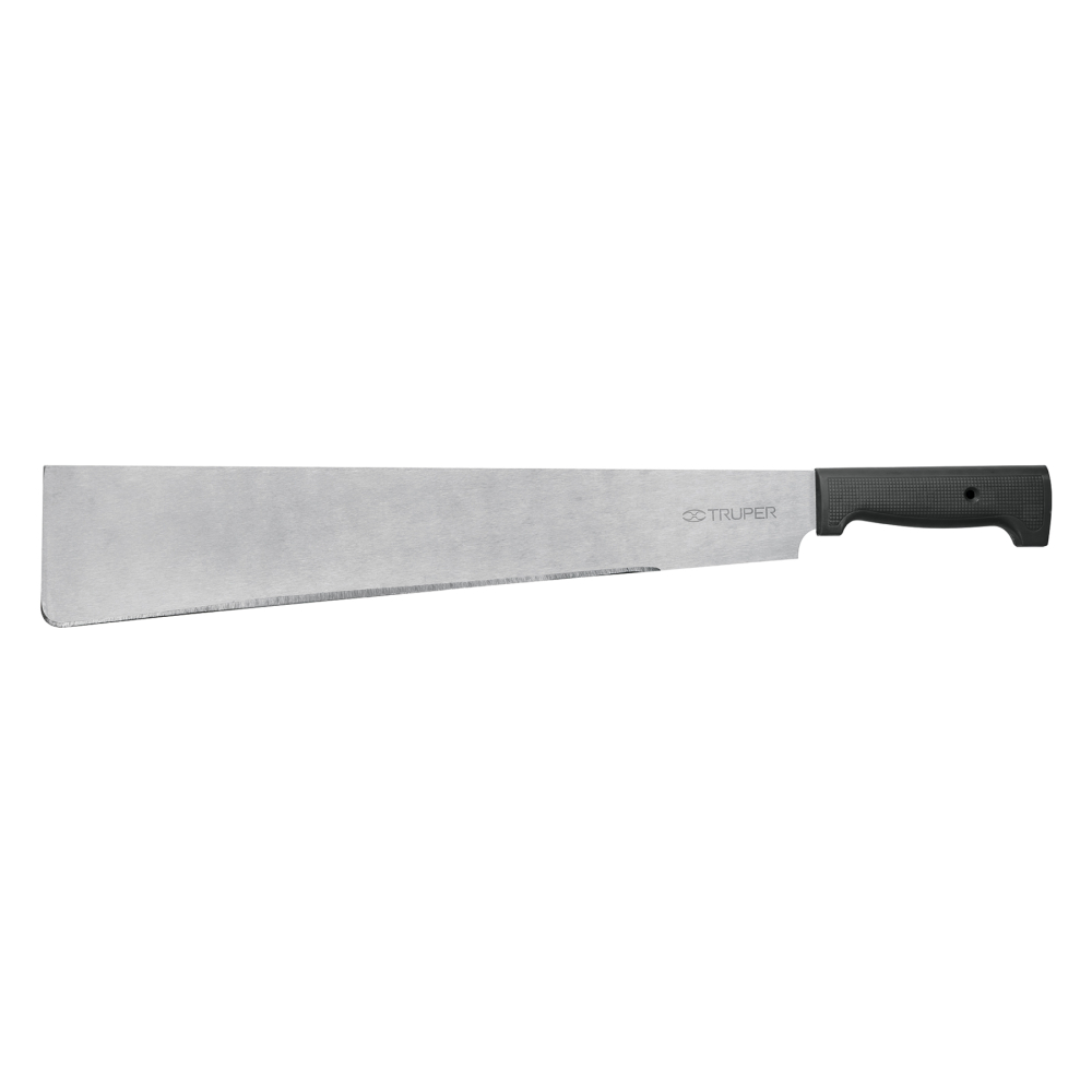 Machete punta recta 18', cacha inyectada, Truper MARE-18