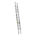 Escalera de extensión, tipo III, 20 peldaños, Truper ESE-20