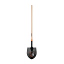Pala redonda # 4 T-2000, mango largo 45', Truper PRL-P4