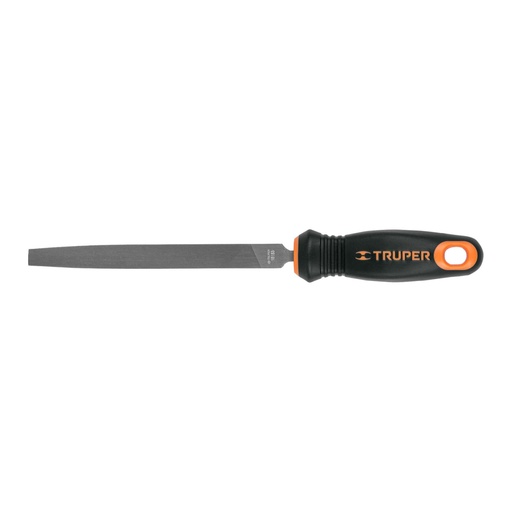 [11238] Lima plana muza 6' con mango doble inyección, TRUPER LPM-6T