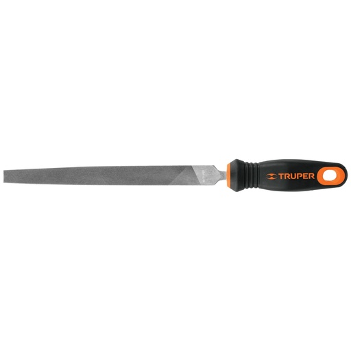 [11240] Lima plana muza 8' con mango doble inyección, TRUPER LPM-8T