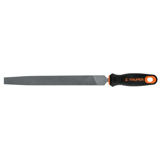 [11241] Lima plana muza 10' con mango doble inyección, TRUPER LPM-10T