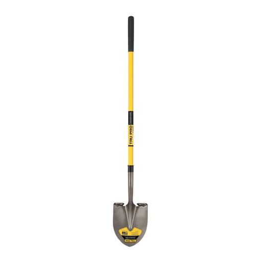 [17166] Pala redonda Tru Pro, mango largo de fibra de vidrio 48' PRL-F