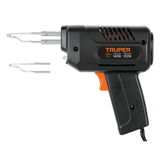 [17548] Cautín 140 W tipo pistola con 2 temperaturas, Truper CAU-140