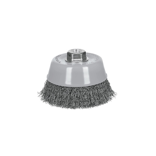[100859] Carda copa 5' alambre ondulado fino, Multi-rosca, Truper CO-512MR