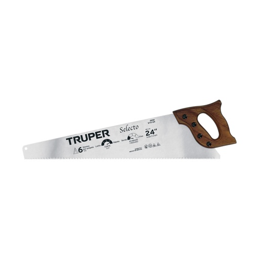 [18161] Serrucho 24' Selecto, 6 DPP, Truper STX-24