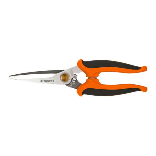 [18493] Tijera 8' multiusos de acero inox, mgo Comfort Grip, TRUPER TIMU-8